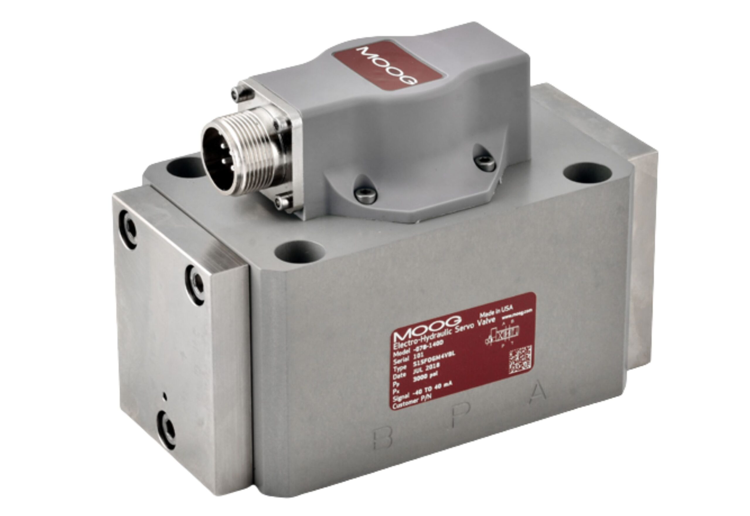 MOOG SERVO VALVE